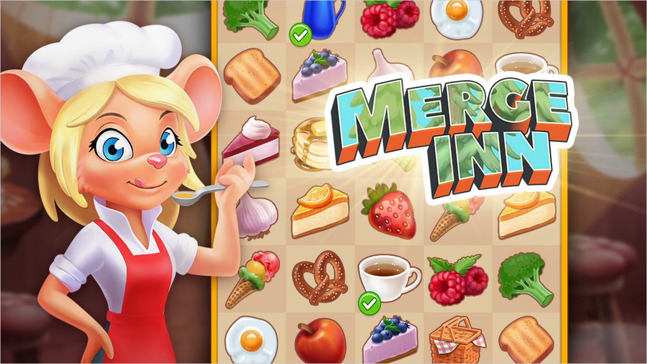 Merge Inn-おいしいマッチパズル」の序盤攻略やプレイした感想・口コミをご紹介します